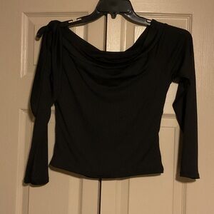 Chic Black Women's Blouse Size S